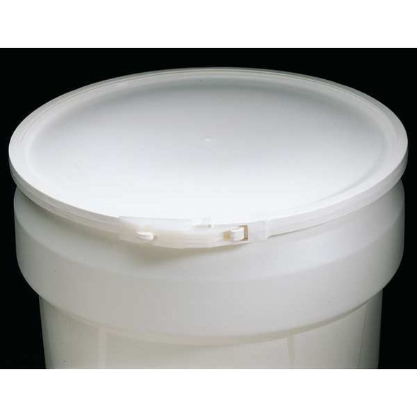 Eagle Mfg Open Head Overpack Drum, Polyethylene, 30 gal, Unlined, Yellow 1601