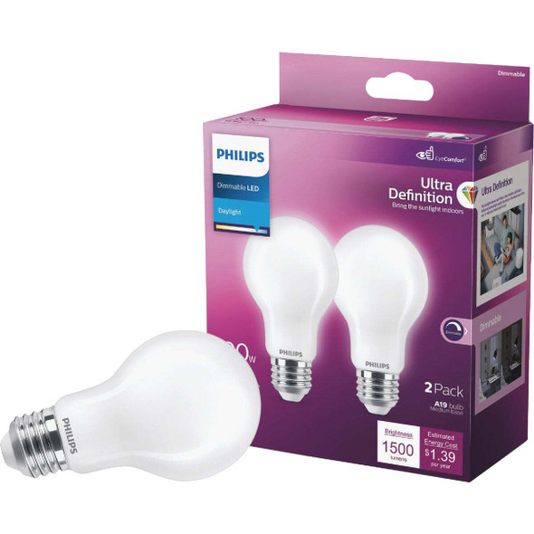 Philips 2pk 100w Frsa19 Led Bulb 587014