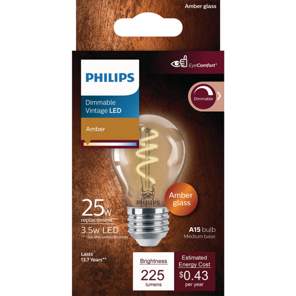 Philips Led 25w A15 Amb 565655 568842