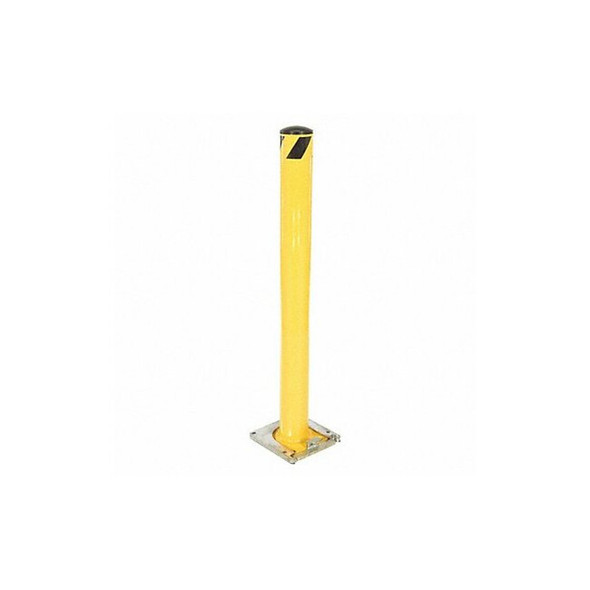 Manufacturer Varies Bollard, Removable, 4-1/2", Yellow BOL-RF-48-4.5