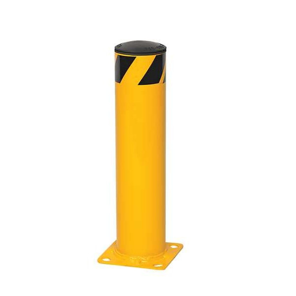 Manufacturer Varies Bollard, Removable, 4-1/2", Yellow BOL-RF-48-4.5