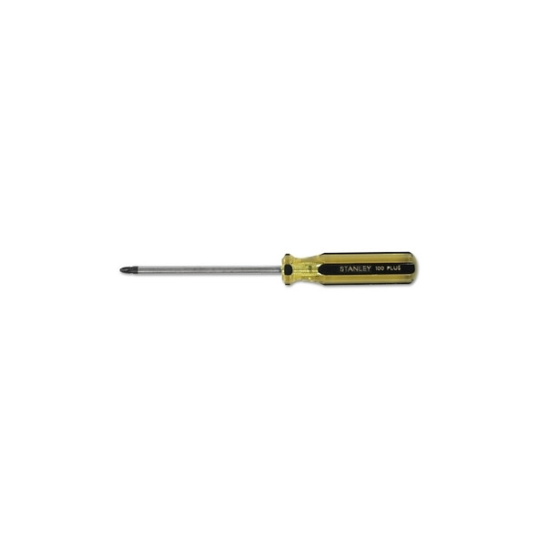 100 Plus Phillips Tip Screwdriver, 11" Long, Tip Size #3, 5/16" Shank Dia