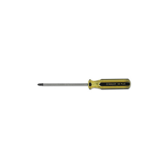100 Plus Phillips Tip Screwdriver, 11" Long, Tip Size #3, 5/16" Shank Dia