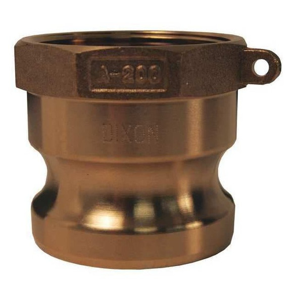 Dixon Adapter,4 In,100 psi,Male Adapter x FNPT G400-A-BR