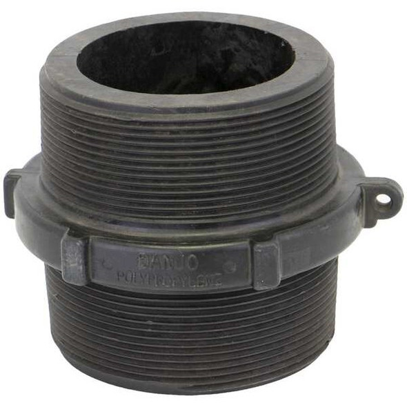 Manufacturer Varies Hex Nipple, 4 x 4 in, MNPT, Schedule 80 NIP400-SH