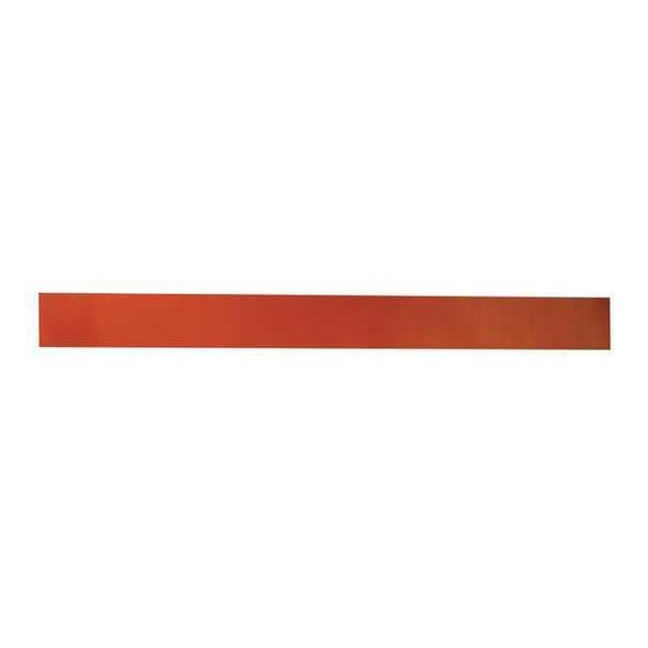 Rubber Strip, Silicone, 1/16"Th, 36"x2", 50A