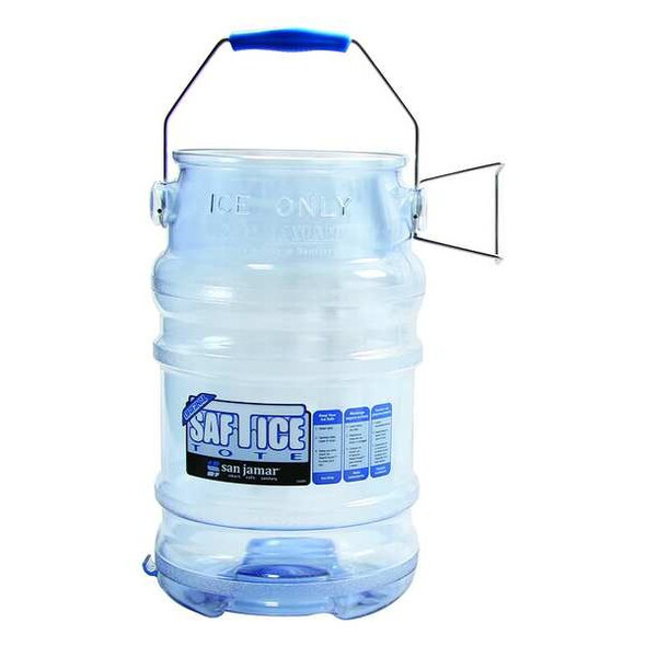 San Jamar Ice Tote,6 gal. SI6000GR