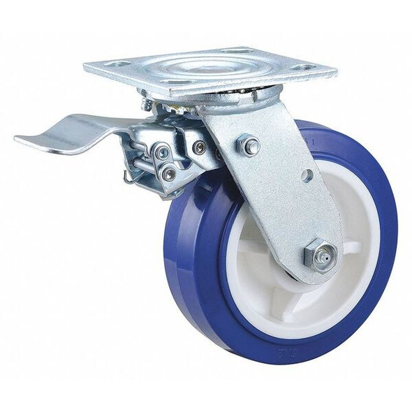 Manufacturer Varies NSF-Listed Plate Caster,800 lb. Load Rating,Swivel 400K47