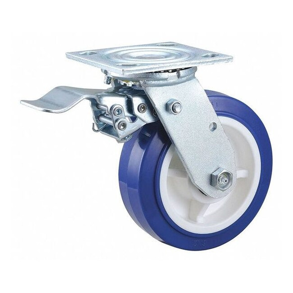 Manufacturer Varies NSF-Listed Plate Caster,800 lb. Load Rating,Swivel 400K47