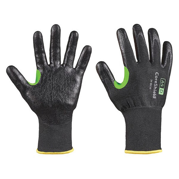Cut-Resistant Gloves, Cut Level A4 ,Dipped ,Nitrile ,Smooth ,S 1 PR