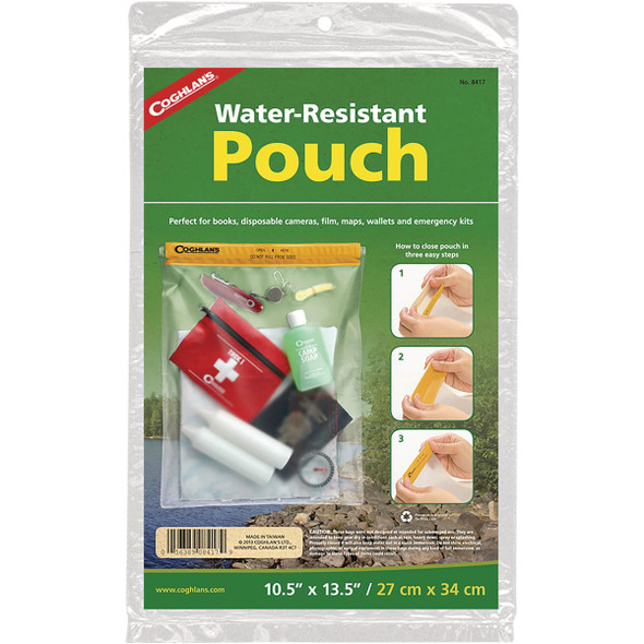 Coghlans 10.5 In. x 13.5 In. Water Resistant Pouch 8417