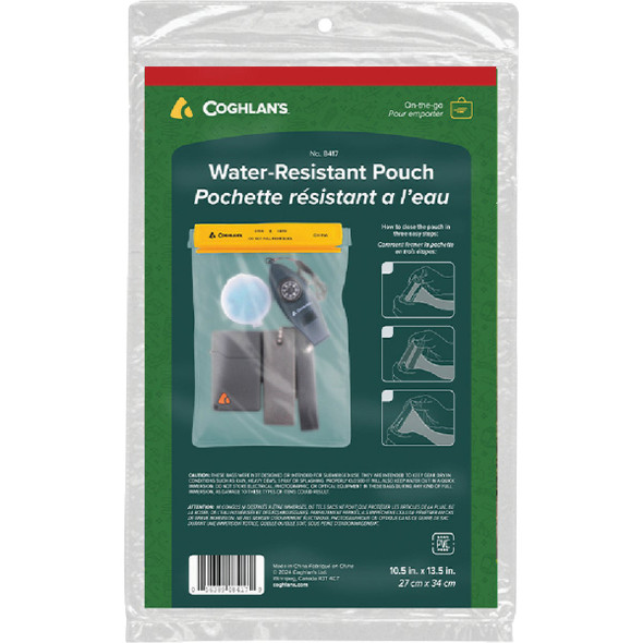 Coghlans 10.5 In. x 13.5 In. Water Resistant Pouch 8417