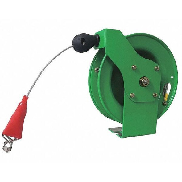 Speedaire Cable Reel,50 ft.,Powder Coated,Green 440G03 Speedaire Cable Reel,50 ft.,Powder Coated,Green 440G03