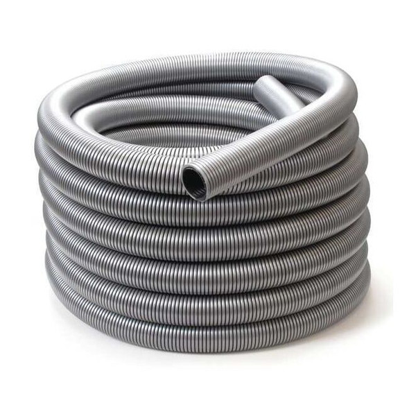 Powr-Flite Vacuum Hose,50 ft L,Black,Plastic K1107