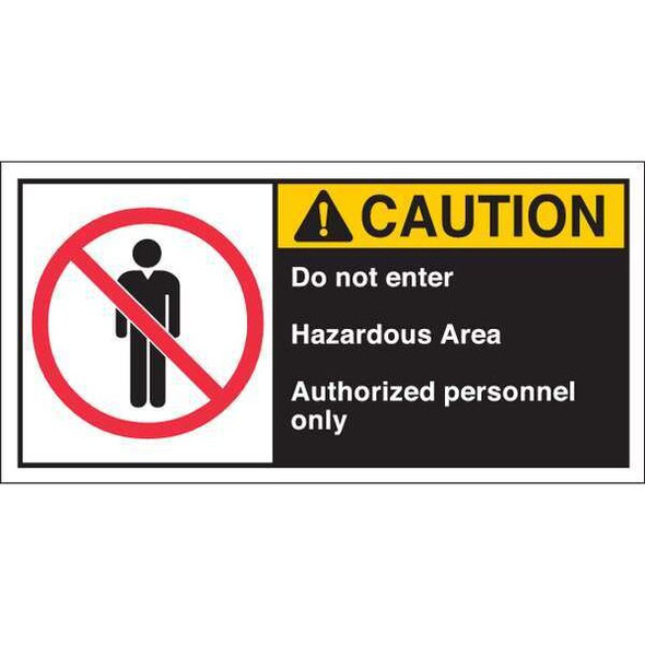 Brady Label,2 1/2 in x 5 in,Polyester,PK5 96160