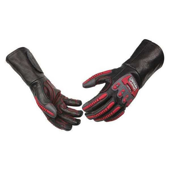 K3109 Welding Gloves, Gauntlet Cuff, Wing Thumb, Premium Cowhide, 2XL