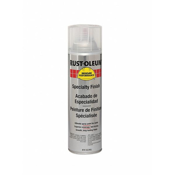 Rust-Oleum Rust Preventative Spray Paint, Black, Flat, Solvent, 15 oz V2178838