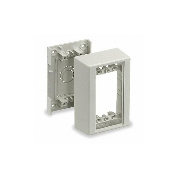 Hubbell PT12SBA Standard Box - Mount Box - Office White - 1 Pack