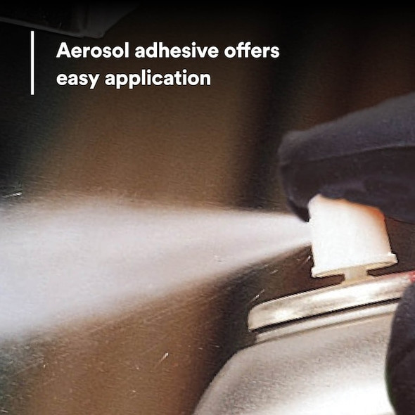 3m Spray Trim Adhesive, 8088 Series, Clear, 24 oz, Aerosol Can 08088