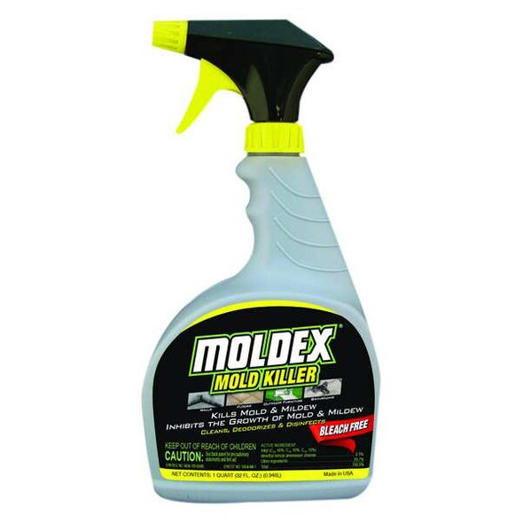 Mold Mildew Remover, 32 Oz, Trigger Spray Bottle, Liquid, Ready To Use
