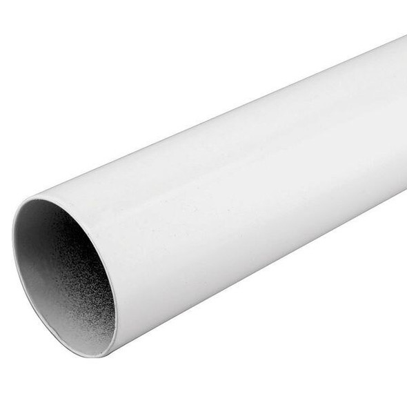 John Sterling Closet Pole,White,72 in L 0018-6