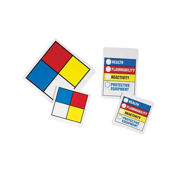 Brady Label, HMIG, Polystyrene, 4 in W, 5 7/8 in H 20036LS