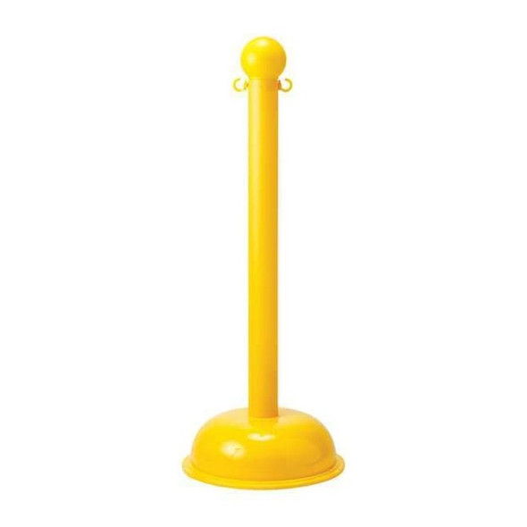 Manufacturer Varies Barrier Post, Polystyrene, 41 in Height, Yellow 92118
