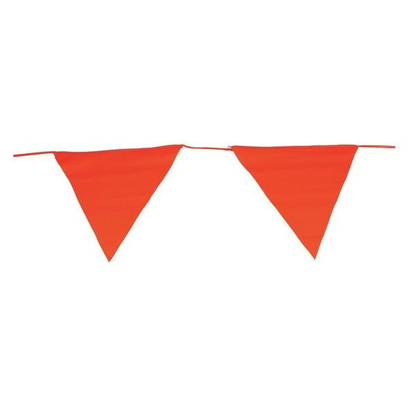 Brady Pennants,Fluorescent Orange,83 ft. 58388 Brady Pennants,Fluorescent Orange,83 ft. 58388