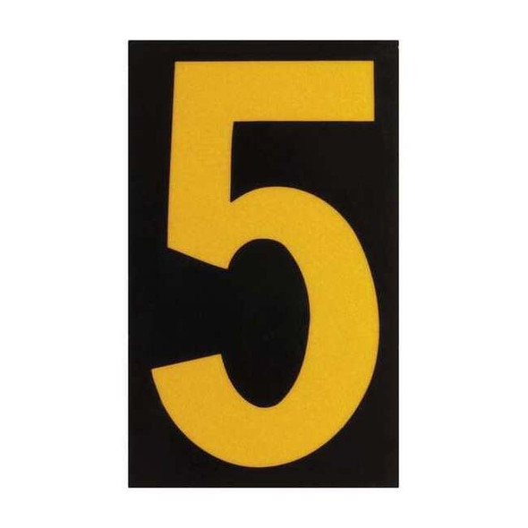 Brady NumberLabel,1-7/8inH,1-3/8inW,PK25 5890-5