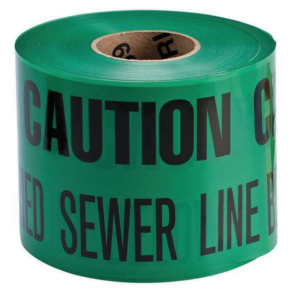 Manufacturer Varies Undrgrnd Mrkng Tape,Green,1000 ft L,6 in 91299