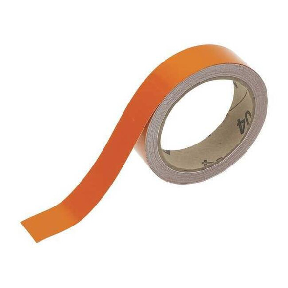 Brady Reflective Banding Tape,30 ft. L,Vinyl, 105971 105971