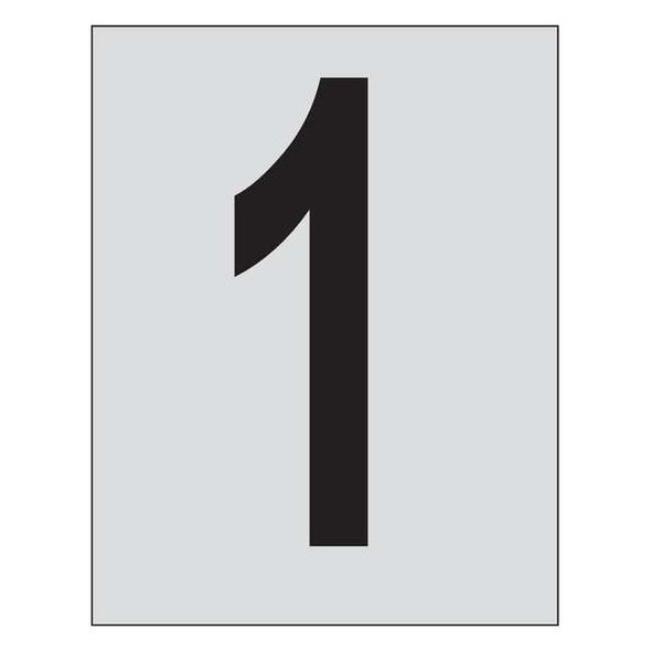 Brady NumberLabel,1-1/2inH,1inW,PK25 5900-1