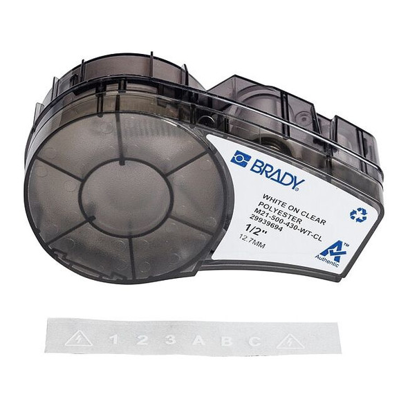 Brady M21-500-430-WT-CL