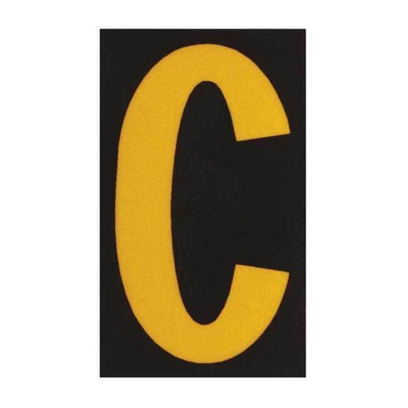 Brady LetterLabel,2-7/8inH,1-3/4inW,PK25 5000-C