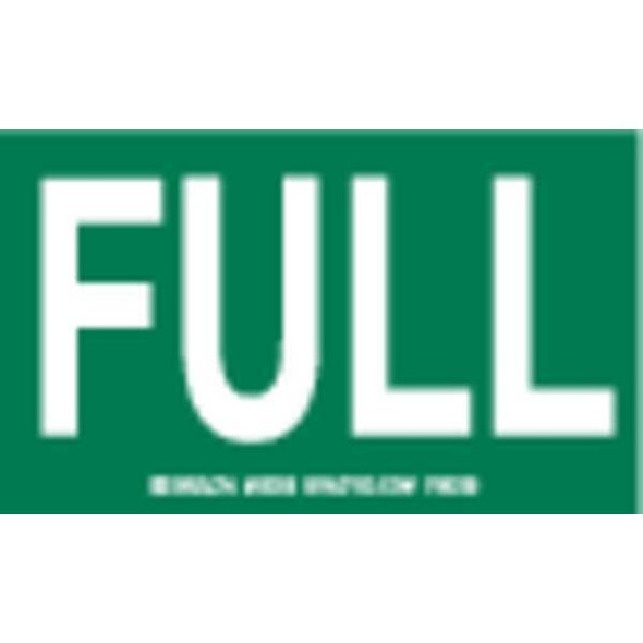 Brady Gas Cylinder Label,3in x 5in,Paper,PK10 60308 Brady Gas Cylinder Label,3in x 5in,Paper,PK10 60308