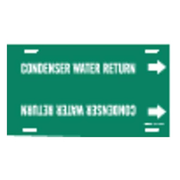 Brady Pipe Mrkr,Condenser Water Return,10 to15 4040-H