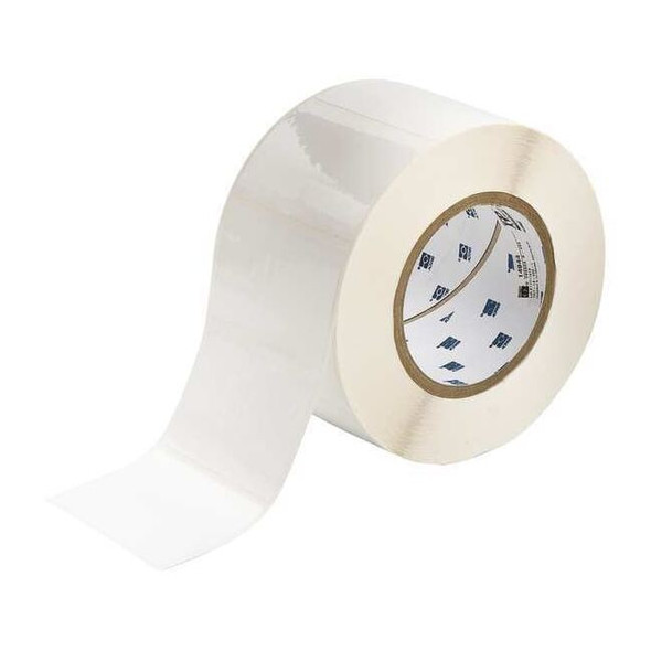 Brady Pre-Cut Label Stock Roll, White, Gloss THT-19-423-1