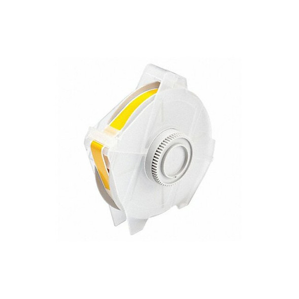 Brady Label Tape Cartridge, Yellow, Labels/Roll: Continuous 113118