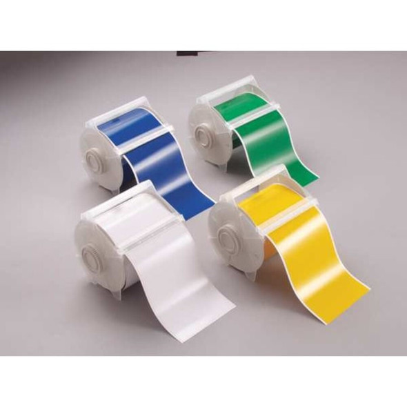 Brady Label Tape Cartridge, Yellow, Labels-Roll: Continuous 113118