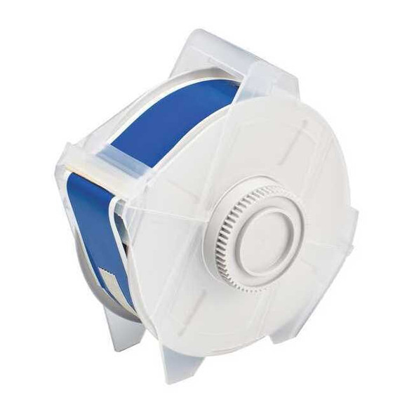 Brady Label Tape Cartridge, Blue, Labels/Roll: Continuous 76629