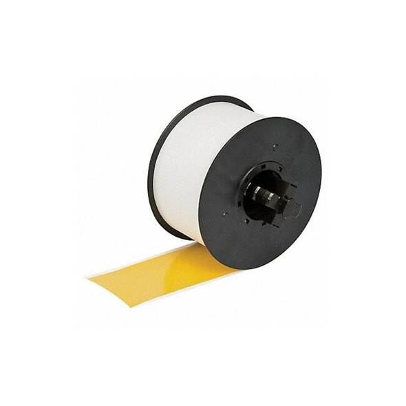 Brady Label Tape Cartridge, Yellow, Labels/Roll: Continuous 120855