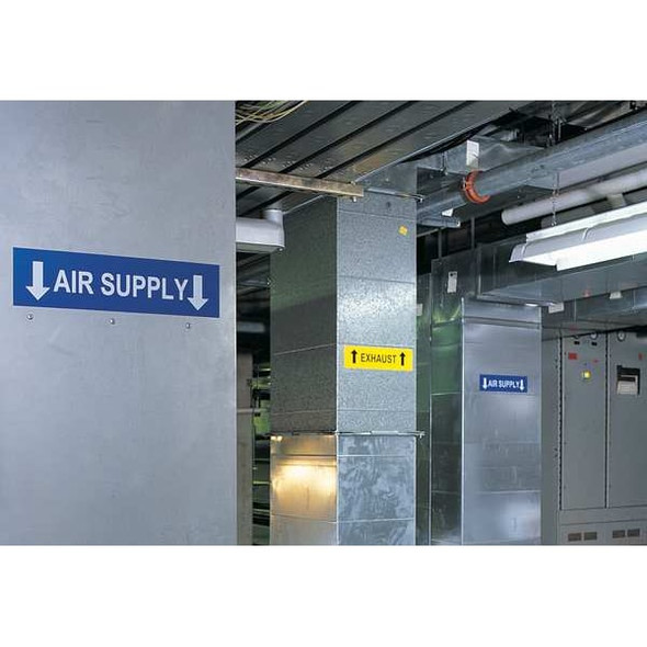 Brady Ribbon Cartridge, 4-1/8" W, 200 ft. L, Blue 76745