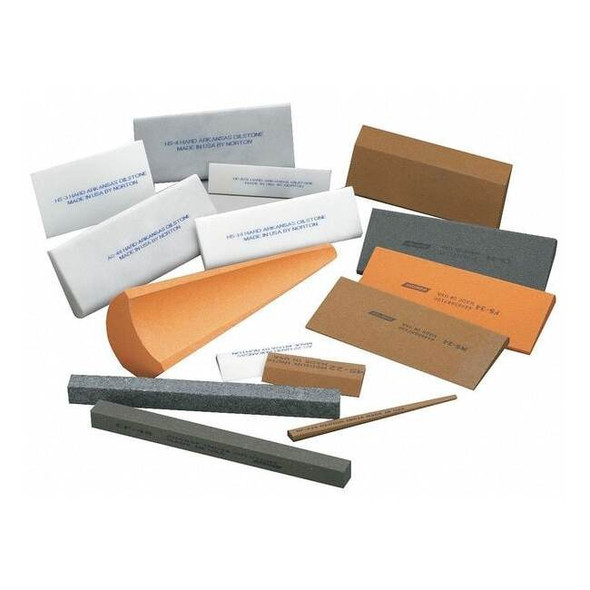 Norton Abrasives Sharp Slip File,Rd Edge,A/O,Org/Brn,Med 61463687140