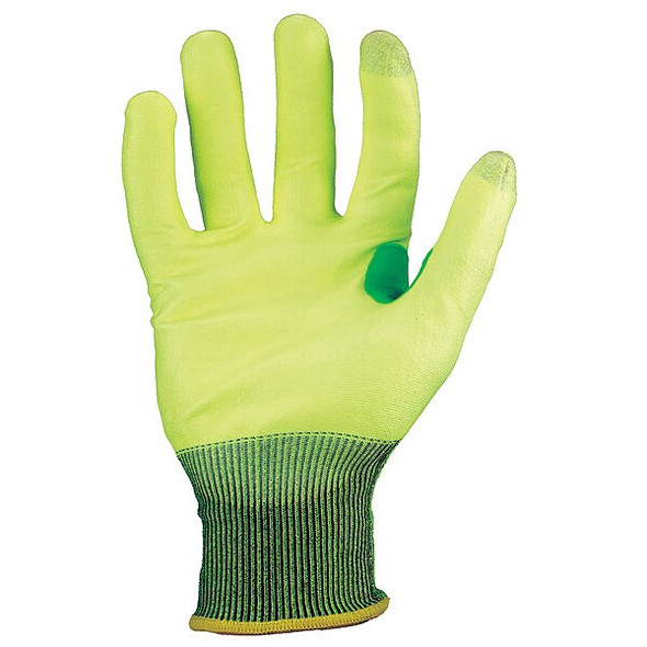 Knit Gloves, Cut Level A2 ,Dipped ,Polyurethane ,Smooth ,XL 1 PR