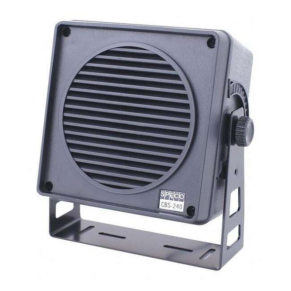 Speco Technologies Speaker,1.2 lb.,Black,88dB CBS240