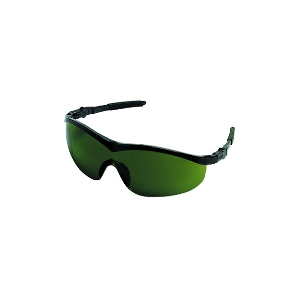 ST1 Series Protective Eyewear, Green Filter 3.0 Lens, Duramass HC, Black Frame, Nylon