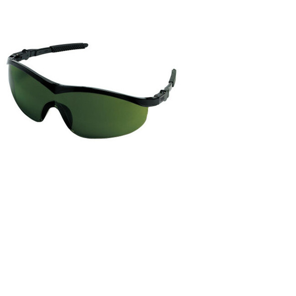 ST1 Series Protective Eyewear, Green Filter 3.0 Lens, Duramass HC, Black Frame, Nylon