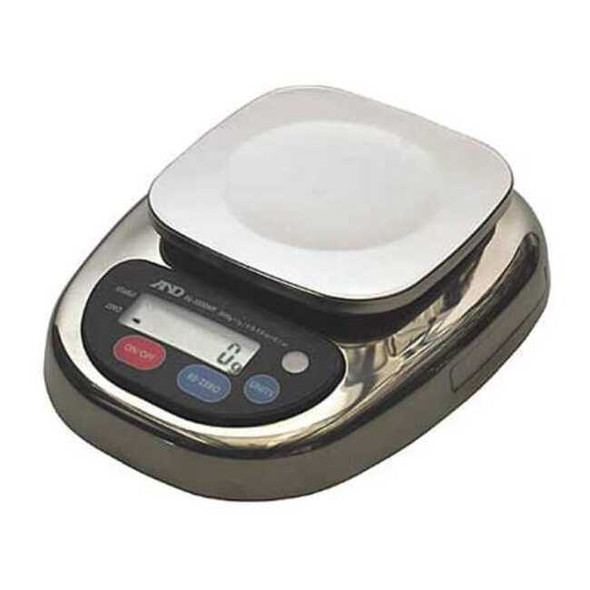 A&d Weighing Digital Compact Bench Scale 3000g Capacity HL-3000WP