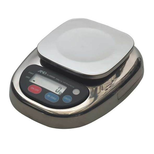A&d Weighing Digital Compact Bench Scale 3000g Capacity HL-3000WP