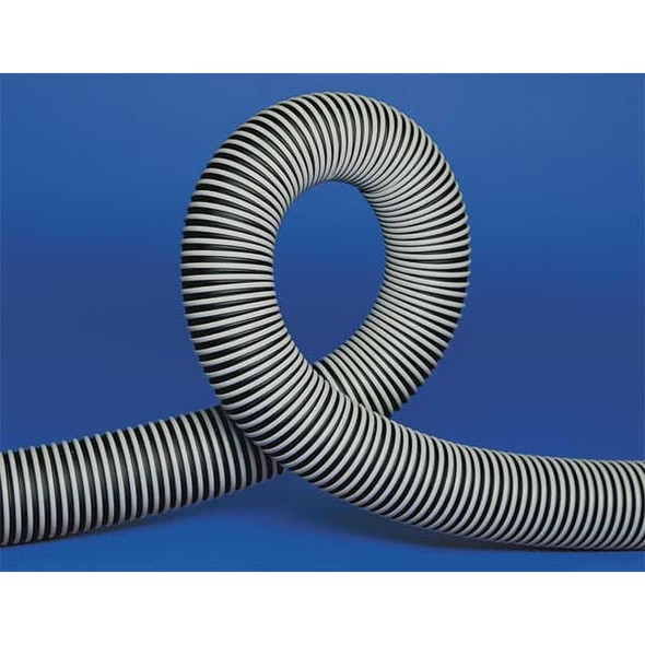 Hi-Tech Duravent Ducting Hose,2 In. ID,25 ft. L,Rubber 2101-0200-1525